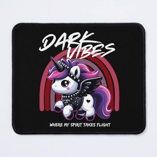Item preview, Dark Vibes Unicorn- Where My Spirit Takes Flight designed and sold by The magic Yellow bus.