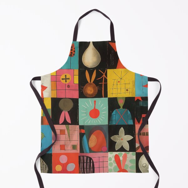 Item preview, Checkerboard Easter Collage - Vintage Style designed and sold by Offset Vinyl Film.