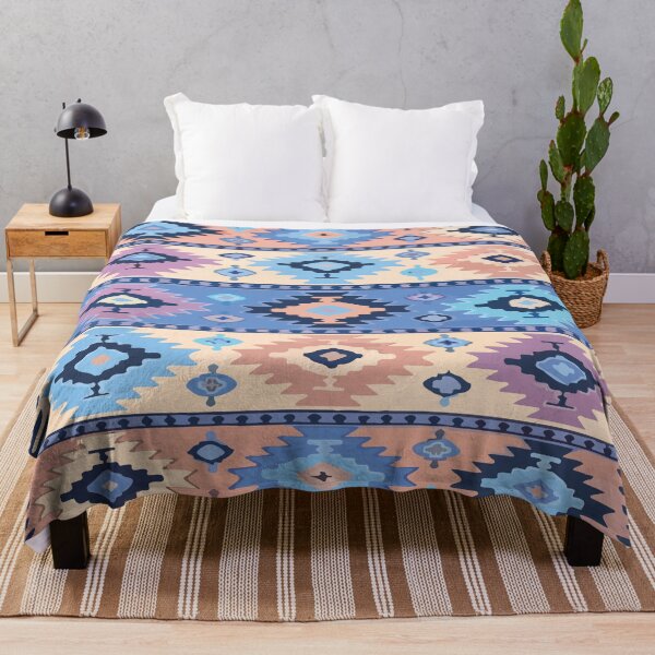 Item preview, Southwest decorative bold geometric print chevron pastel colors designed and sold by T-Mex.