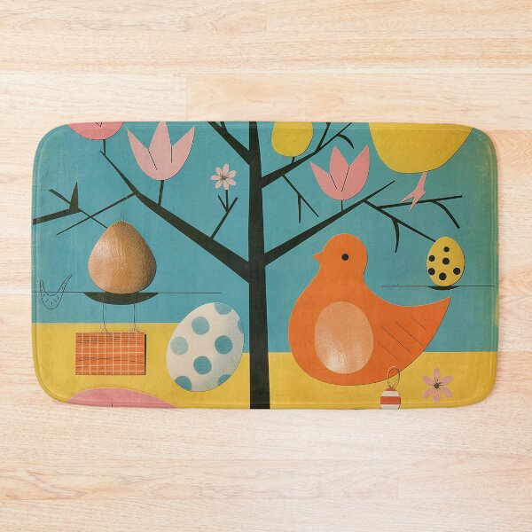Item preview, Vintage Style Easter- Painting and Collage designed and sold by Offset Vinyl Film.