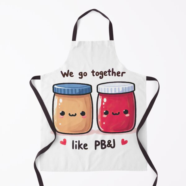 Item preview, We Go Together Like Peanut Butter & Jelly Kawaii designed and sold by pixiedustpaint.