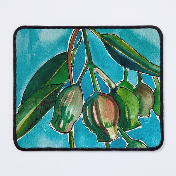 Item preview, Gumnuts with bluebackground designed and sold by rpfeifferactiv8.