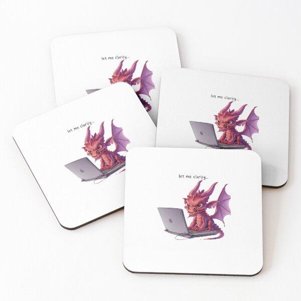 Item preview, Dragon - Let me clarfiy - Snarky Work Funny designed and sold by kalyssa44.