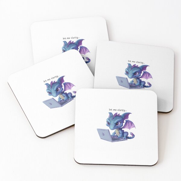 Item preview, Dragon - Let me clarfiy - Snarky Work Funny designed and sold by kalyssa44.
