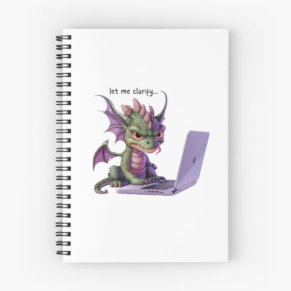 Item preview, Dragon - Let me clarfiy - Snarky Work Funny designed and sold by kalyssa44.