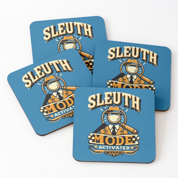 Item preview, Sleuth Mode Activated designed and sold by Shrouded Unraveled.