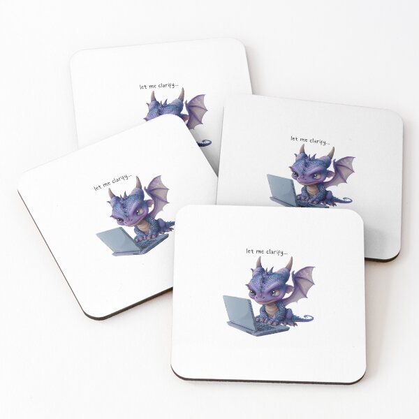 Item preview, Dragon - Let me clarfiy - Snarky Work Funny designed and sold by kalyssa44.