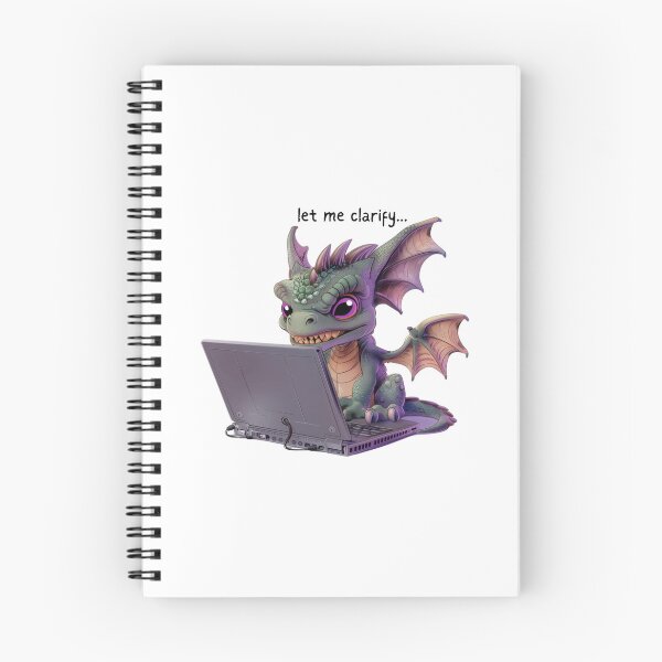 Item preview,  Dragon - Let me clarfiy - Snarky Work Funny designed and sold by kalyssa44.