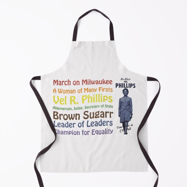Item preview, Vel R. Phillips • March on Milwaukee designed and sold by MKE Rhine Maiden • Grumble Services, LLC..