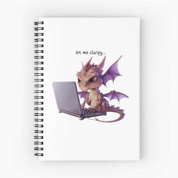 Item preview, Dragon - Let me clarfiy - Snarky Work Funny designed and sold by kalyssa44.