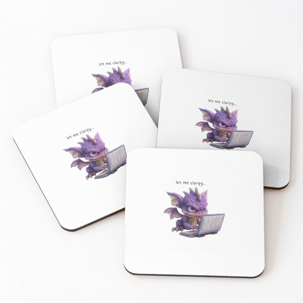 Item preview, Dragon - Let me clarfiy - Snarky Work Funny designed and sold by kalyssa44.