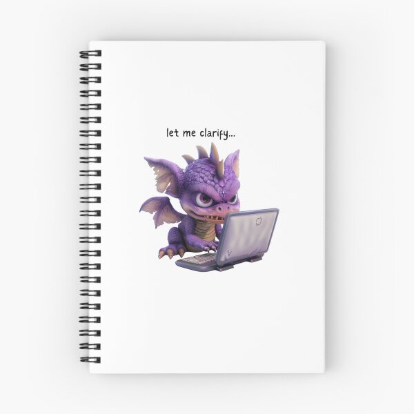 Item preview, Dragon - Let me clarfiy - Snarky Work Funny designed and sold by kalyssa44.