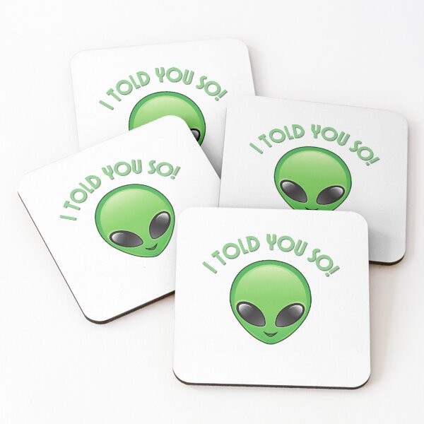 Item preview, Green Alien Face Declassified UFO designed and sold by NebulaGifts.