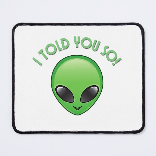 Item preview, Green Alien Face Declassified UFO designed and sold by NebulaGifts.