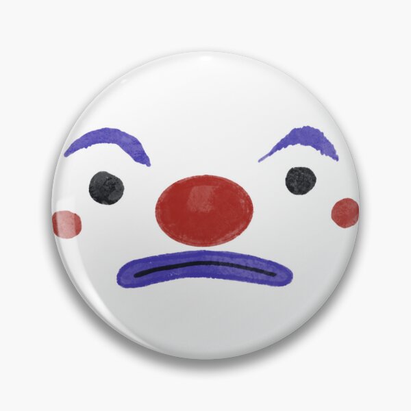 Item preview, Clown face, clown makeup, sad clown designed and sold by booettebabe.