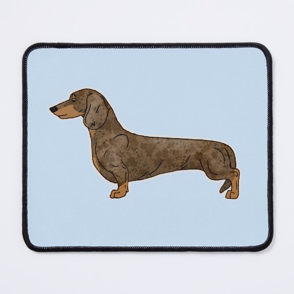 Item preview, Red Dapple Short Coated Dachshund designed and sold by harmopiavu.