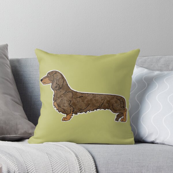 Item preview, Red Dapple Long Coated Dachshund designed and sold by harmopiavu.