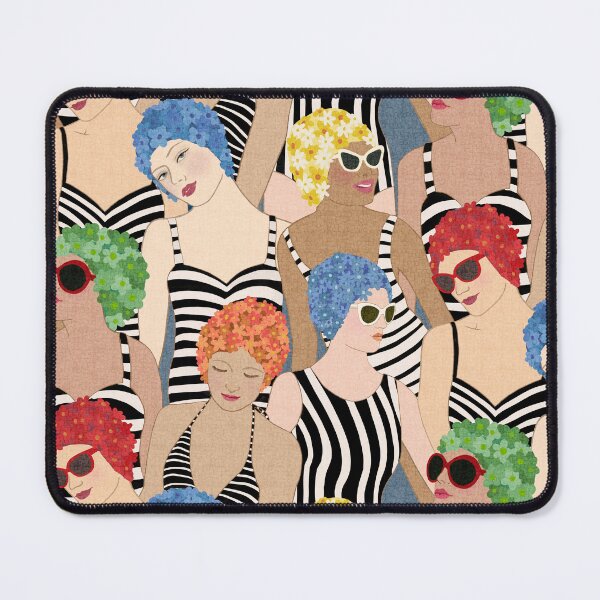 Item preview, Willow Lake Swim Club Vintage Ladies Bright designed and sold by ShellyPenko.