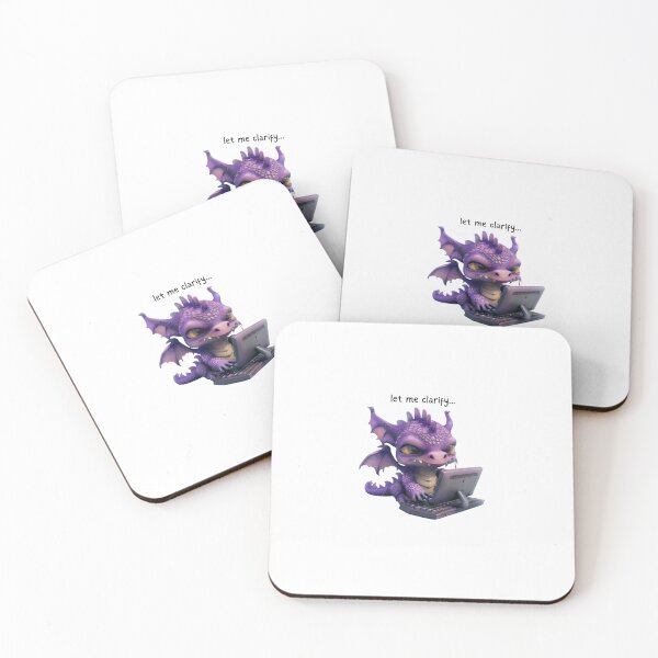 Item preview, Dragon - Let me clarfiy - Snarky Work Funny designed and sold by kalyssa44.