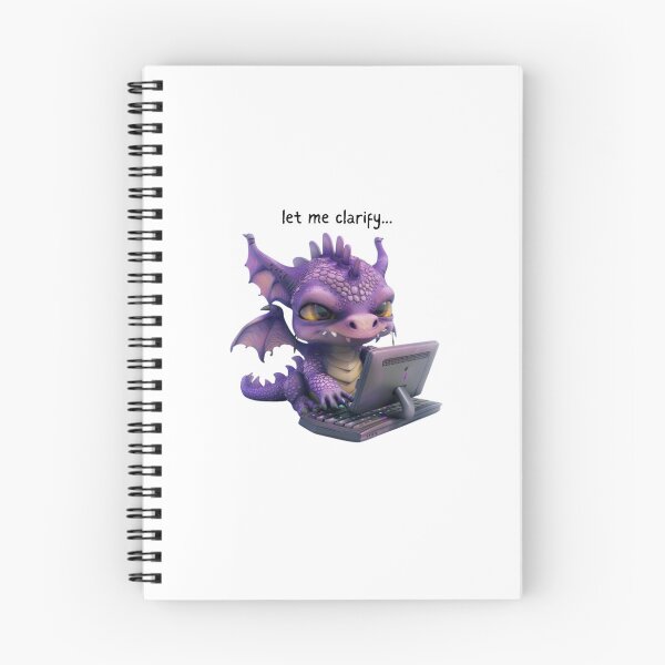 Item preview, Dragon - Let me clarfiy - Snarky Work Funny designed and sold by kalyssa44.