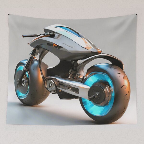 Item preview, future sleek sport style motorcycle designed and sold by janjacbu.