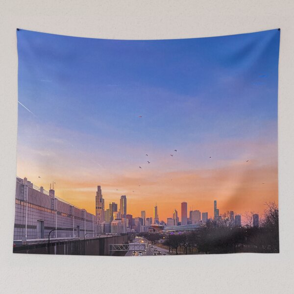 Item preview, Chicago Lake Shore Sunset  designed and sold by RollingRC.