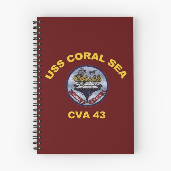 Item preview, USS Coral Sea (CV/CVB/CVA-43) Crest  for Dark Colors designed and sold by Nikki SpaceStuffPlus.