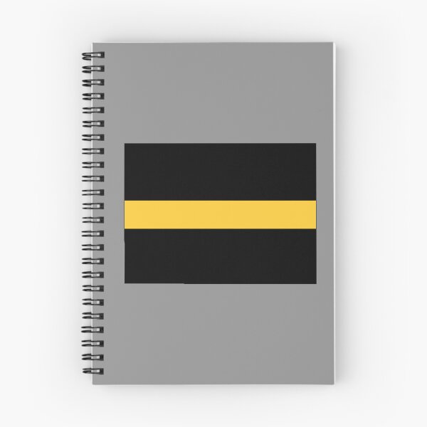 Item preview, Colorado state outline 911 Dispatcher Emergency Telecommunications Thin Gold Line flag designed and sold by GulfCoastDesign.