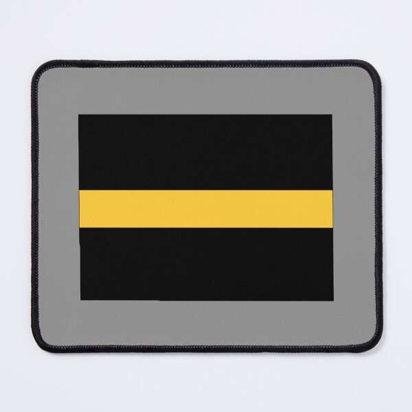 Item preview, Colorado state outline 911 Dispatcher Emergency Telecommunications Thin Gold Line flag designed and sold by GulfCoastDesign.