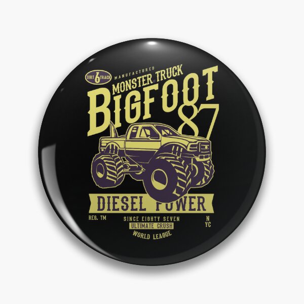 Item preview, Monster truck, bigfoot, diesel power designed and sold by laylapkamendez.