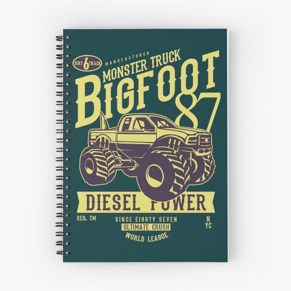 Item preview, Monster truck, bigfoot, diesel power designed and sold by laylapkamendez.