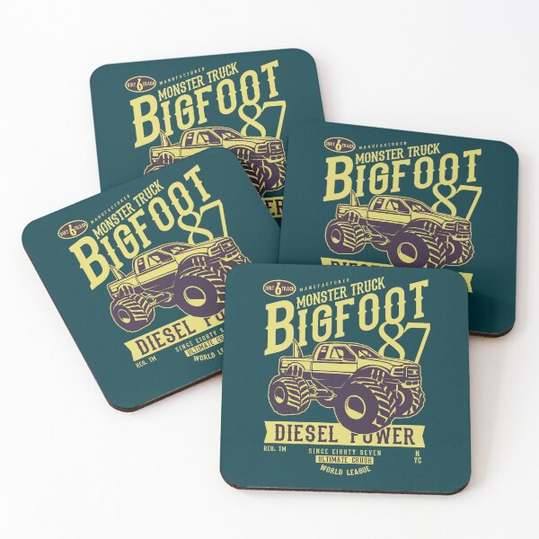 Item preview, Monster truck, bigfoot, diesel power designed and sold by laylapkamendez.
