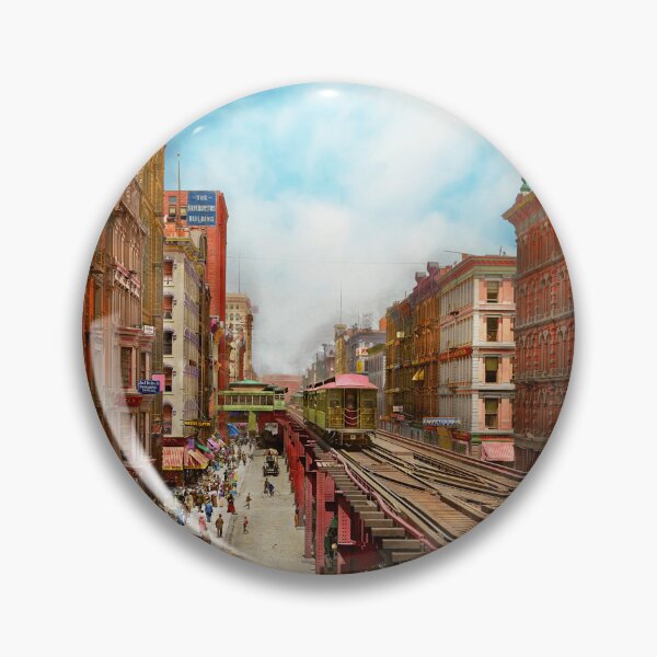Item preview, City - Chicago IL - South Wabash Ave 1900 designed and sold by Mike Savad Photography.