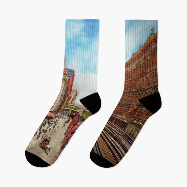 Item preview, City - Chicago IL - South Wabash Ave 1900 designed and sold by Mike Savad Photography.