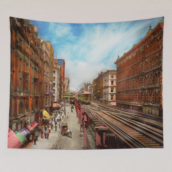 Item preview, City - Chicago IL - South Wabash Ave 1900 designed and sold by Mike Savad Photography.