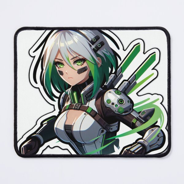 Item preview, Anime Girl Futuristic designed and sold by PassionforLove.