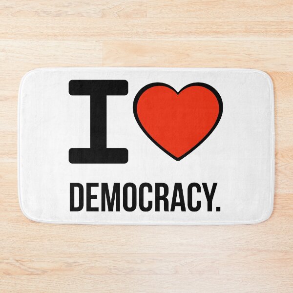 Item preview, I love democracy  designed and sold by Rachel the Artist .