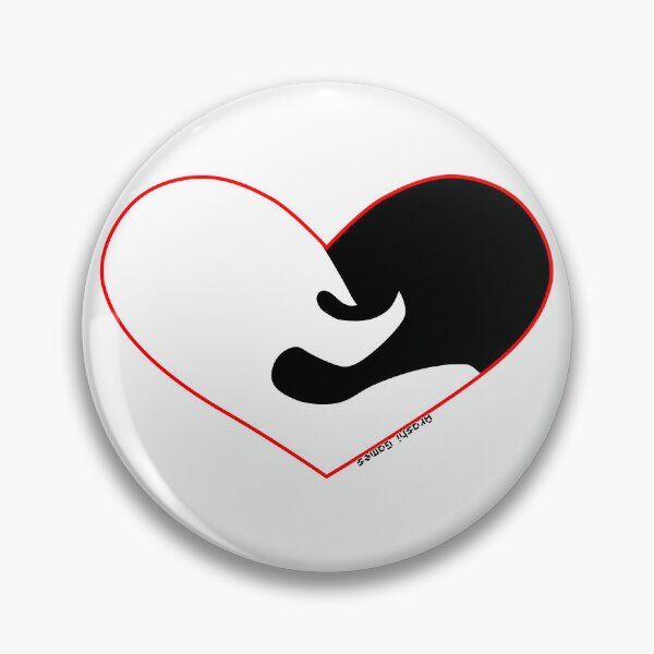 Item preview, Monochrome Style Heart designed and sold by ArashiiGames.