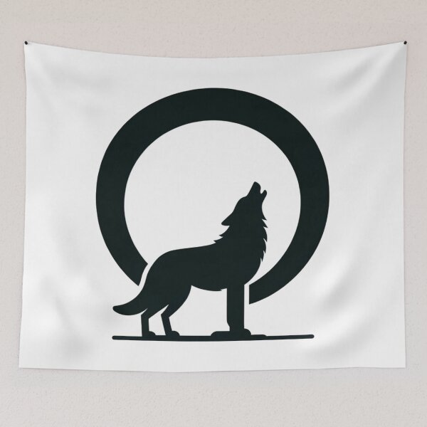 Item preview, Wolf Howling Moon designed and sold by YuckUncky.
