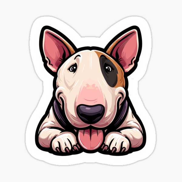 Item preview, Bull Terrier Cute Funny Bull Terrier Dog Miniature Bull Terrier designed and sold by Elarex.