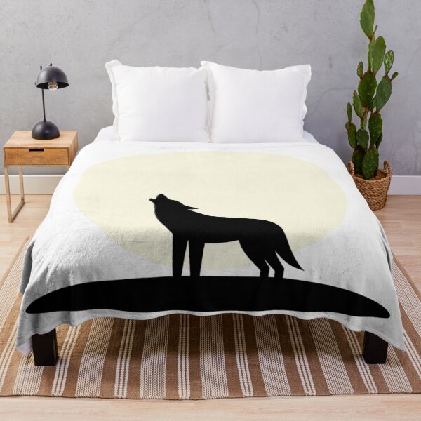 Item preview, Wolf Howling Moon designed and sold by YuckUncky.