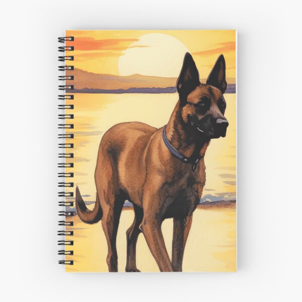 Item preview, Belgian Malinois At The Beach designed and sold by TheAnimalZ00.