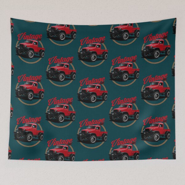 Item preview, Vintage 4x4 Truck designed and sold by laylapkamendez.