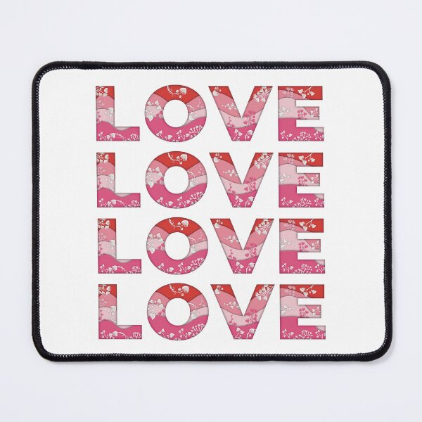 Item preview, Love Text Design in Rose designed and sold by pincay.