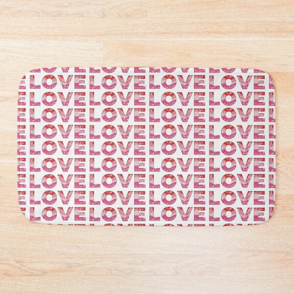 Item preview, Love Text Design in Rose designed and sold by pincay.