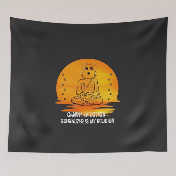 Item preview, Religion dog lover fanatics dog schnauzer designed and sold by Printperium.