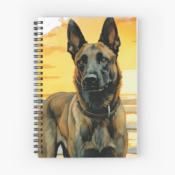 Item preview, Belgian Malinois On The Beach designed and sold by TheAnimalZ00.