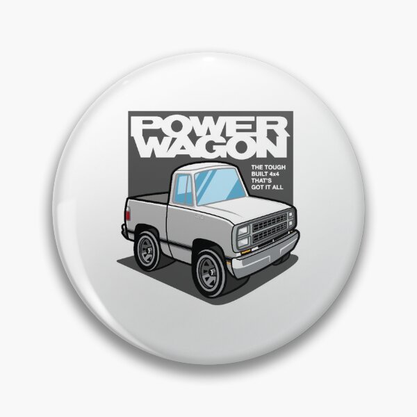 Item preview, White - Power Wagon (1980) designed and sold by laylapkamendez.
