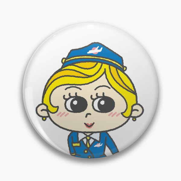 Item preview, scandinavian stewardess Fly with me! designed and sold by Dullust.