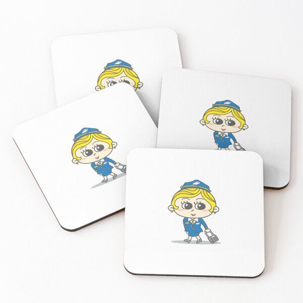 Item preview, scandinavian stewardess Fly with me! designed and sold by Dullust.